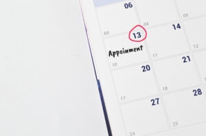 Virtual-Receptionist-Service-Calender-With-Highlight-For-Appointment